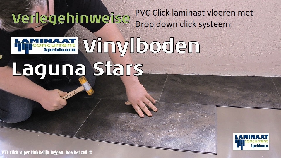 Visgraat Pvc Click Laminaat Moraine Lake + integreerde ondervloer - Afbeelding 6
