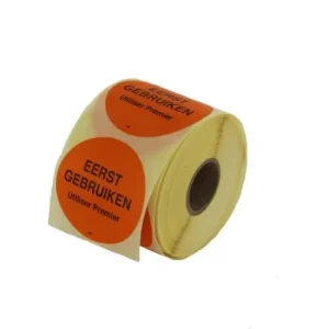 “Eerst Gebruiken” Stickers – 500 stickers