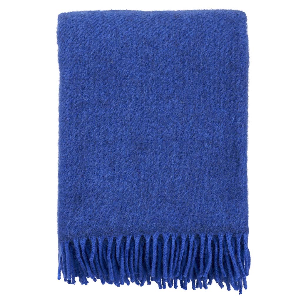 KLIPPAN Plaid Gotland – Blue