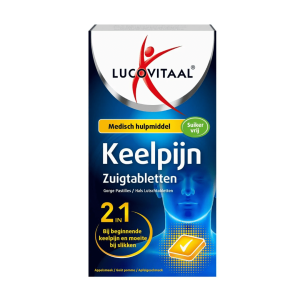 Lucovitaal Keelpijn Zuigtabletten