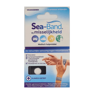 SeaBand Acupressure Polsband voor Volwassenen – Anti-misselijkheid
