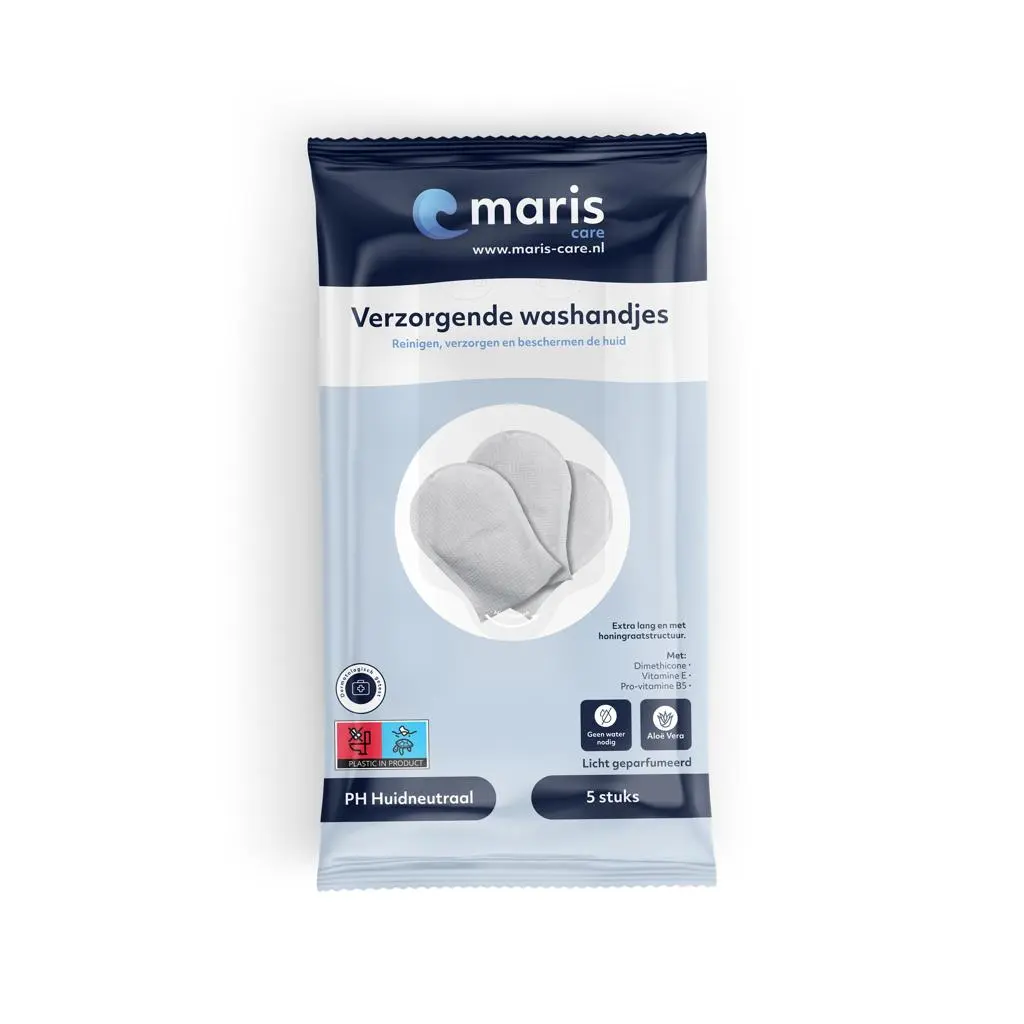 Maris Vochtige Washandjes – Geparfumeerd – 5 stuks