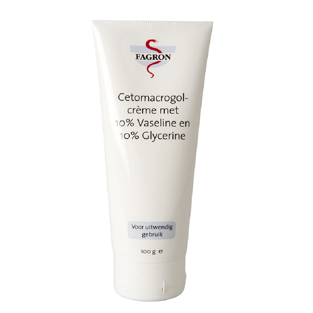 Fagron Cetomacrogol Crème – Met 10% Vaseline & Glycerine - Afbeelding 2