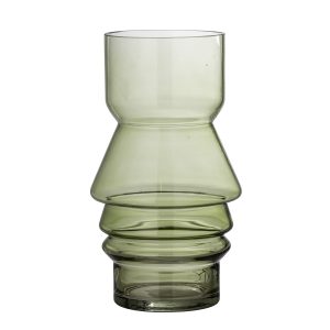 BLOOMINGVILLE Vase Zalla – Green Glass