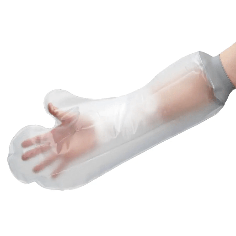 Gipshoes Halve Arm met Siliconenring