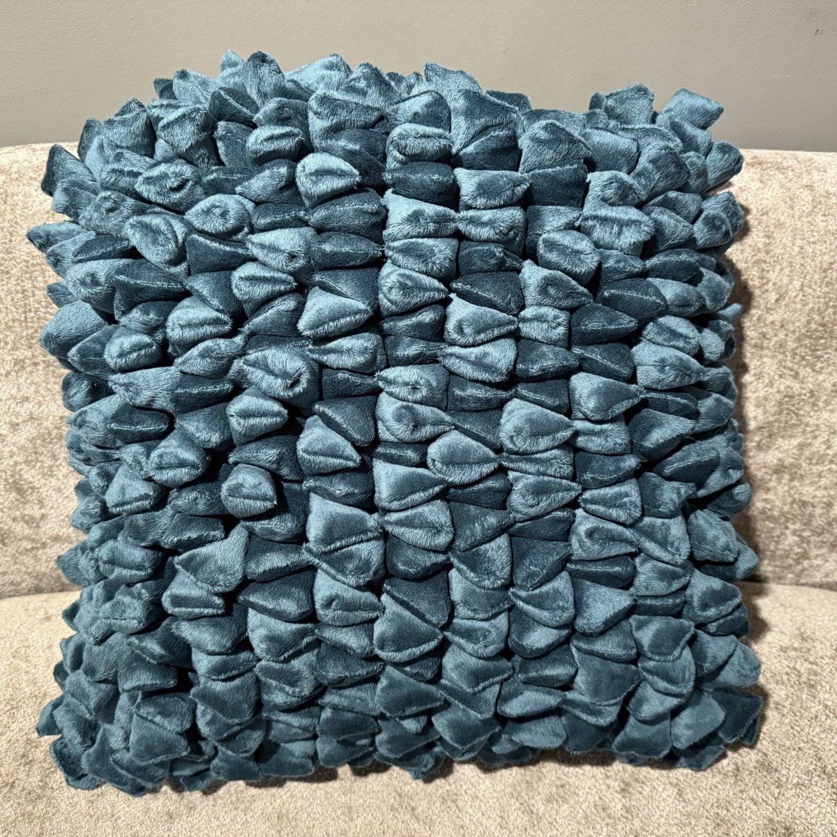 Pebble kussen – Turquoise