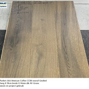 Lamel Parket Click American Coffee 14mm dik 4V
