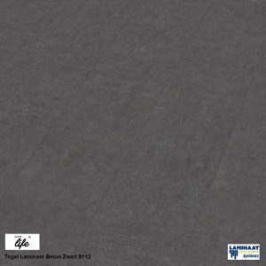 King Bridge Tegel Laminaat Beton Zwart 9112