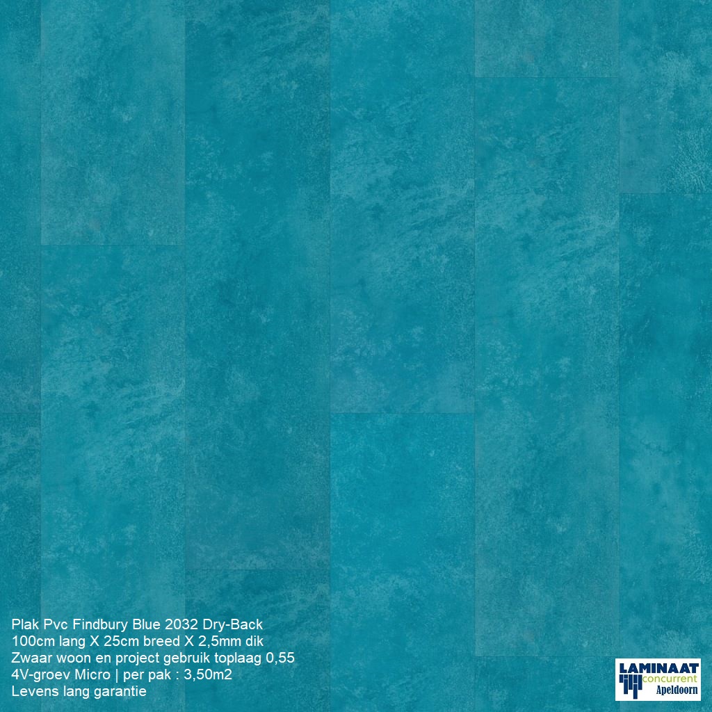 Plak Pvc Finsbury Blue 2032 Dry-Back €31,50p/m2 - Afbeelding 6