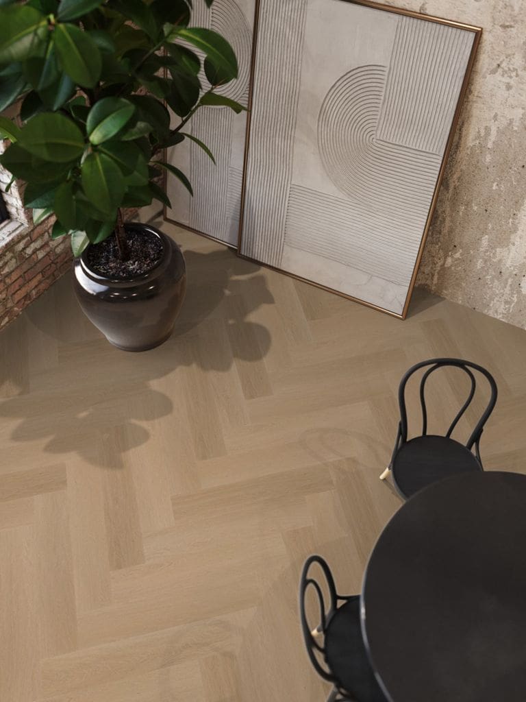 Visgraat Plak Pvc Fulham Heringbone Dark Oak 1611 Dry-Back - Afbeelding 4