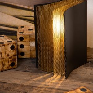 EXTRAVAGANZA LIVRET – Tafellamp – 1xE14 – Zwart