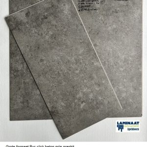 Pvc click Grote Tegel Graphit 73469 Beton Grijs met integreerde ondervloer