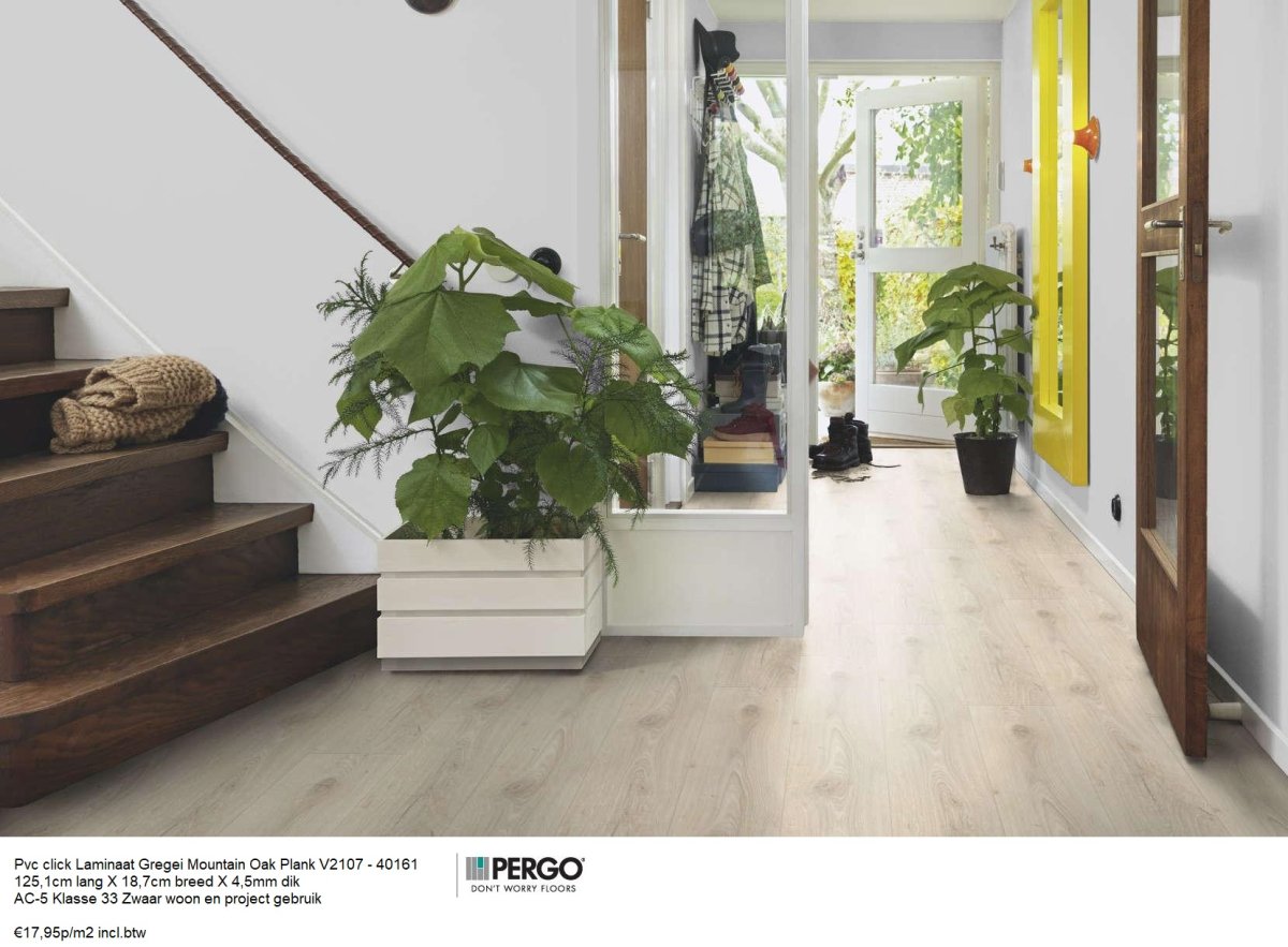 Pvc clik Gregei Mauntain Oak 40161 4,5mm dik €17,95p/m2 - Afbeelding 5