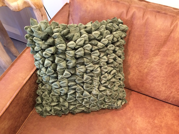 Pebble kussen – Dark Green