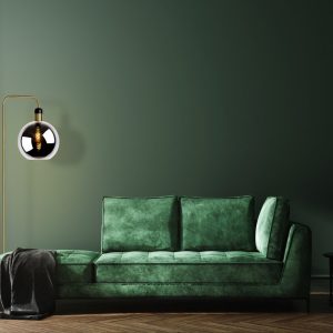 JULIUS – Vloerlamp – Ø 28 cm – 1xE27 – Fumé