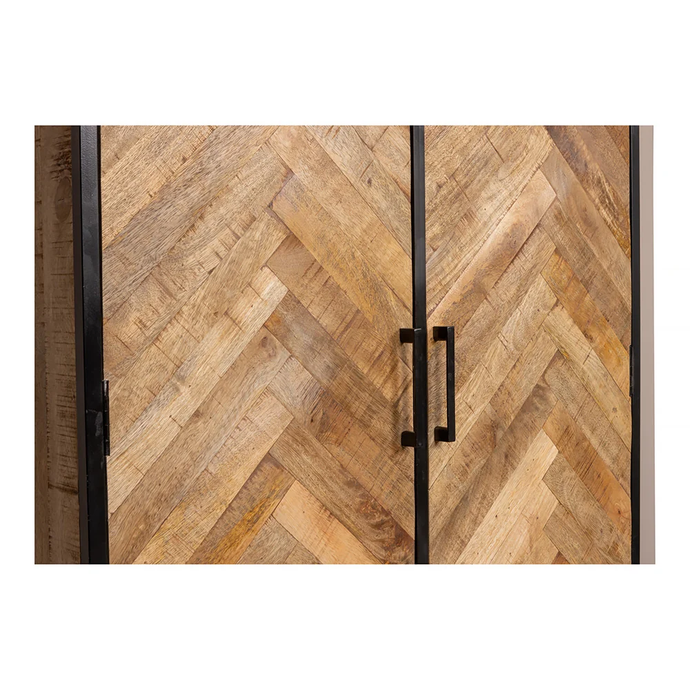 Mangohouten Kast Gwenn 90 cm - Afbeelding 7