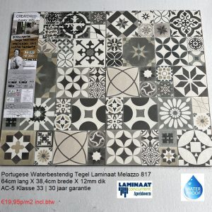 Portugeese Waterbestendig Tegel Laminaat Melazzo 817