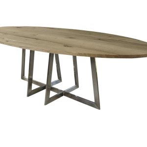 Milano – Moderne ovale eettafel