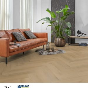 Visgraat click Pvc Yup Merton Heringbone Natural Oak 7612