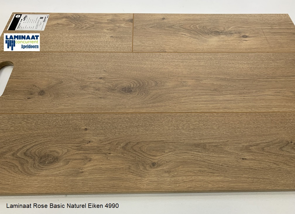 Laminaat Rose Basic 4990 Naturel Eiken - Afbeelding 2