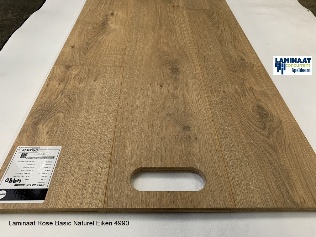 Laminaat Rose Basic 4990 Naturel Eiken - Afbeelding 3