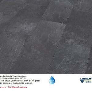 Waterbestendig Tegel Laminaat Oiled slate 56015 €14,95p/m2
