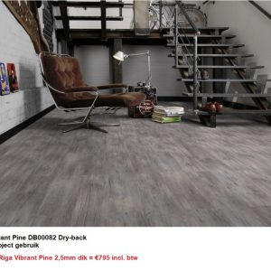 100m2 Plak Pvc Riga Vibrant Pine 2,5mm dik = €795 incl. btw