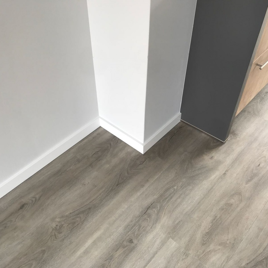 Pvc click 7mm dik Robusto Light Grey 2533 met integreerde ondervloer - Afbeelding 3