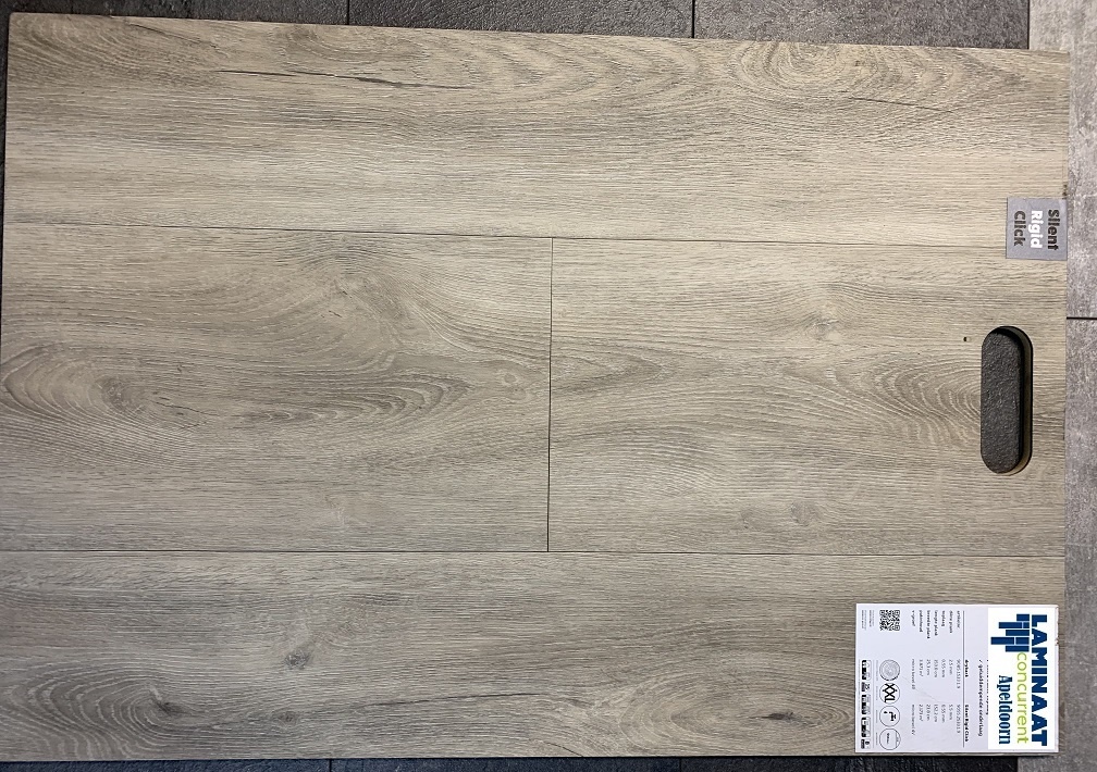 Pvc click 7mm dik Robusto Light Grey 2533 met integreerde ondervloer - Afbeelding 5