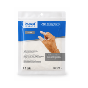 Romed vingercondooms latex – 100 stuks