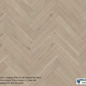 Rustico Visgraat 60 Plak Pvc laminaat Belakos