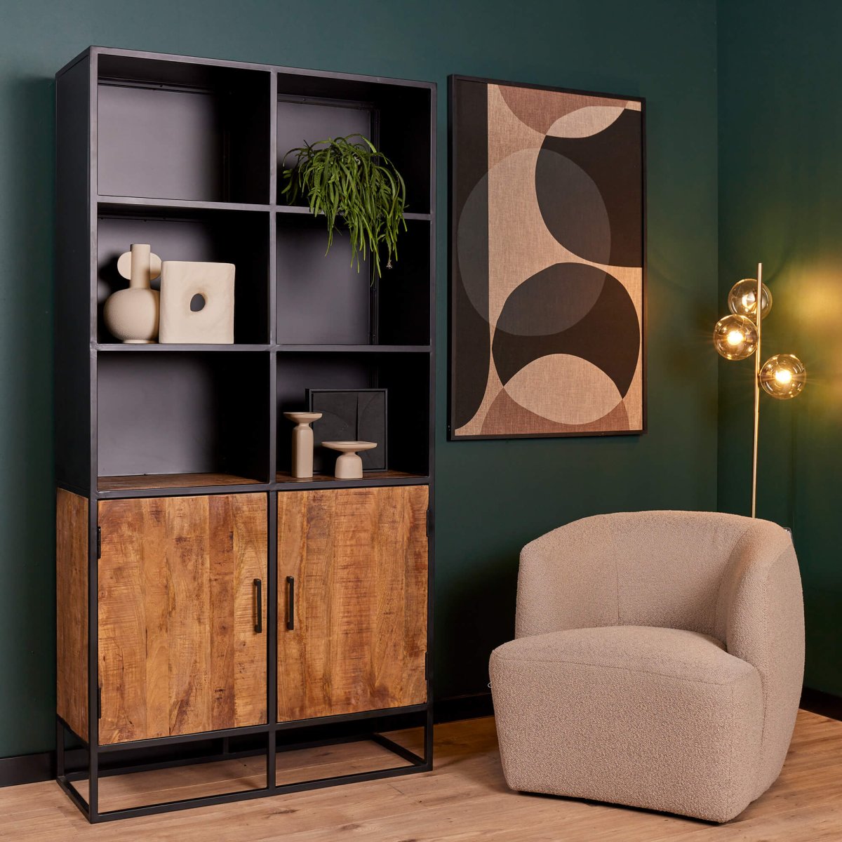Starfurn Boekenkast Oakland | 100 cm - Afbeelding 2