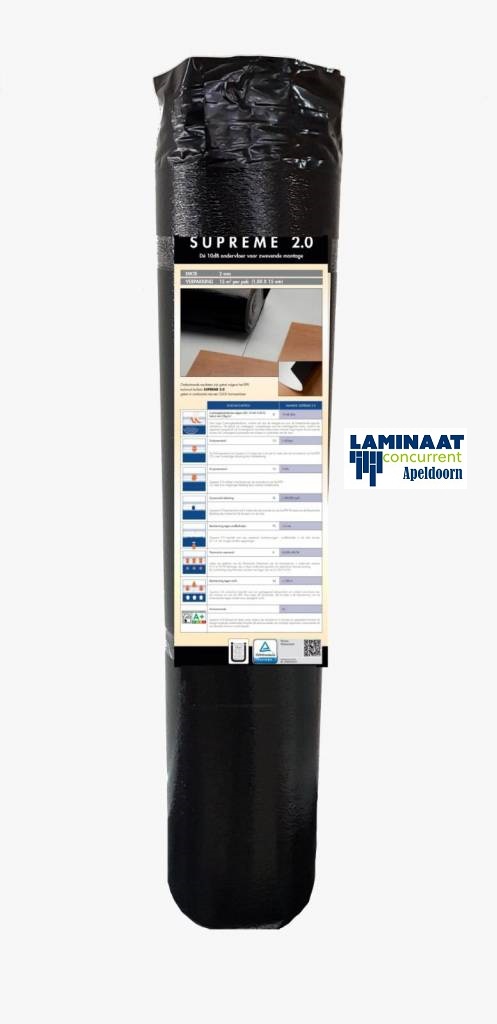 Supreme Ondervloer 10db TUV certificaat Damp vocht bescherming - Afbeelding 4