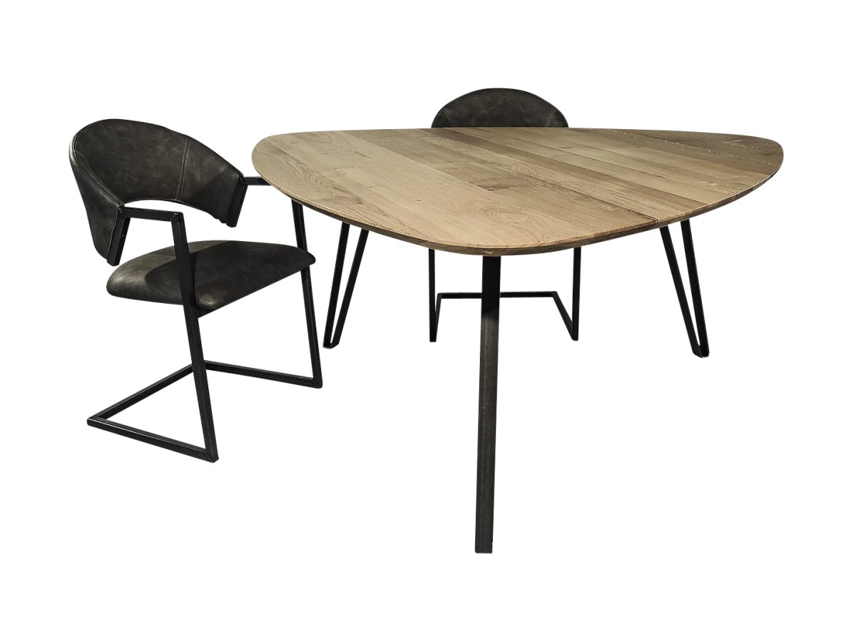 Toledo – Driehoek eettafel modern - Afbeelding 3