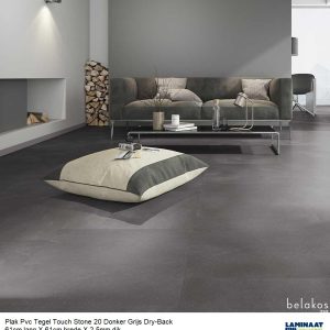 Belakos Plak Pvc Tegel Touch Stone 20 Dry-Back