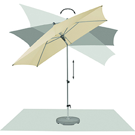 Parasol – ALU-SMART - Afbeelding 5