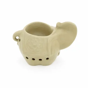 Aromaverdamper olifant rond crème