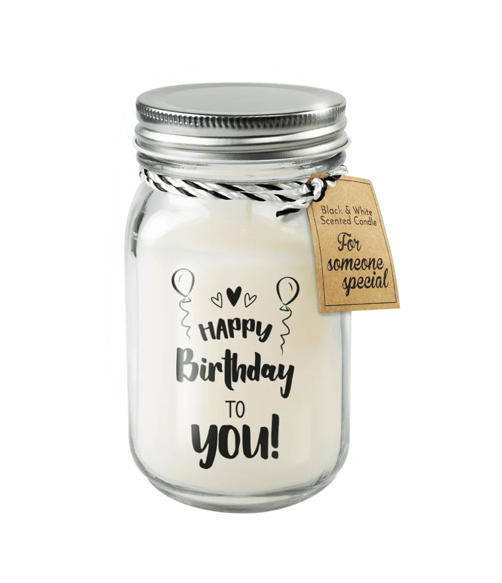 Geurkaars Happy Birthday - Afbeelding 2